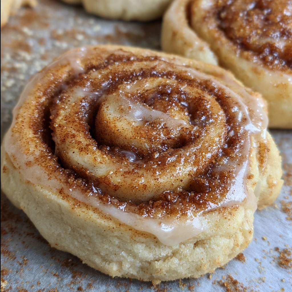 Cinnamon Roll Sugar Cookies