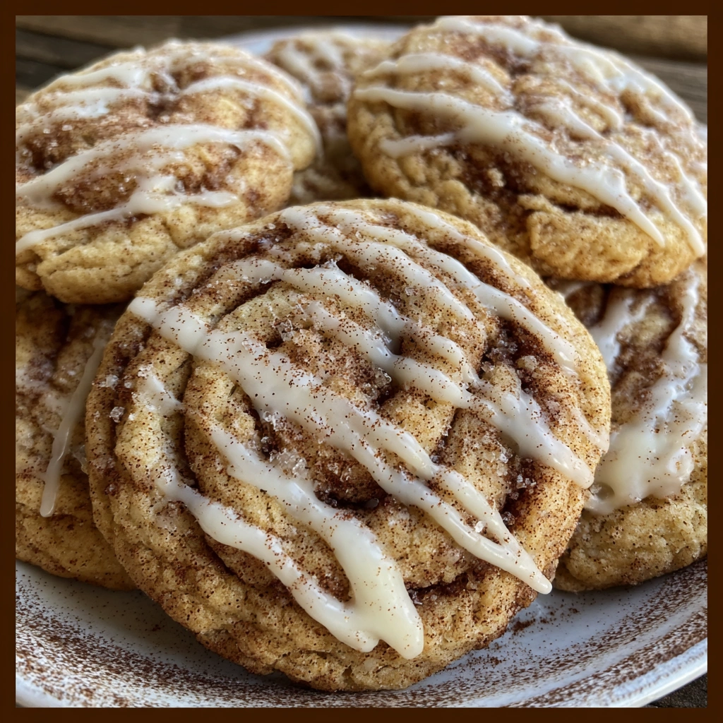 Irresistible Cinnamon Roll Cookies