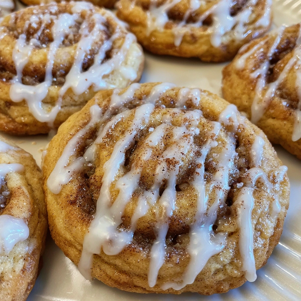 Irresistible Cinnamon Roll Cookies