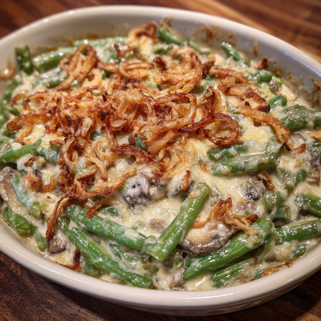 Paula Deen’s Green Bean Casserole