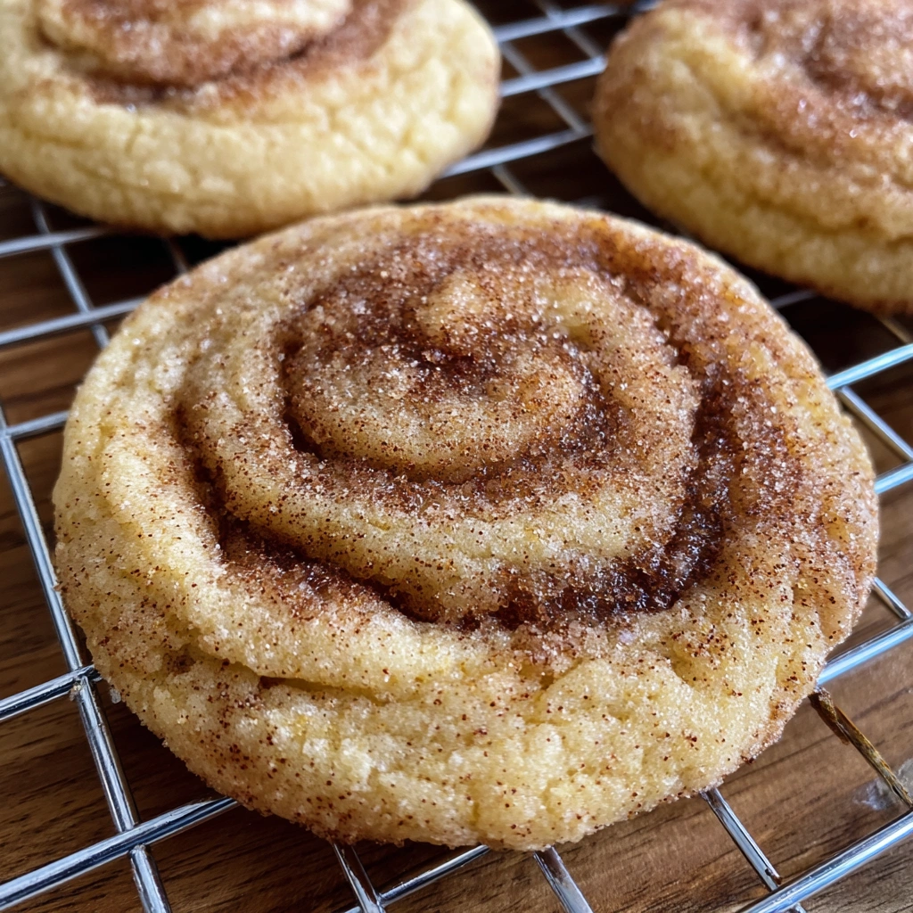 Soft and Chewy Cinnamon Roll Sugar Cookies