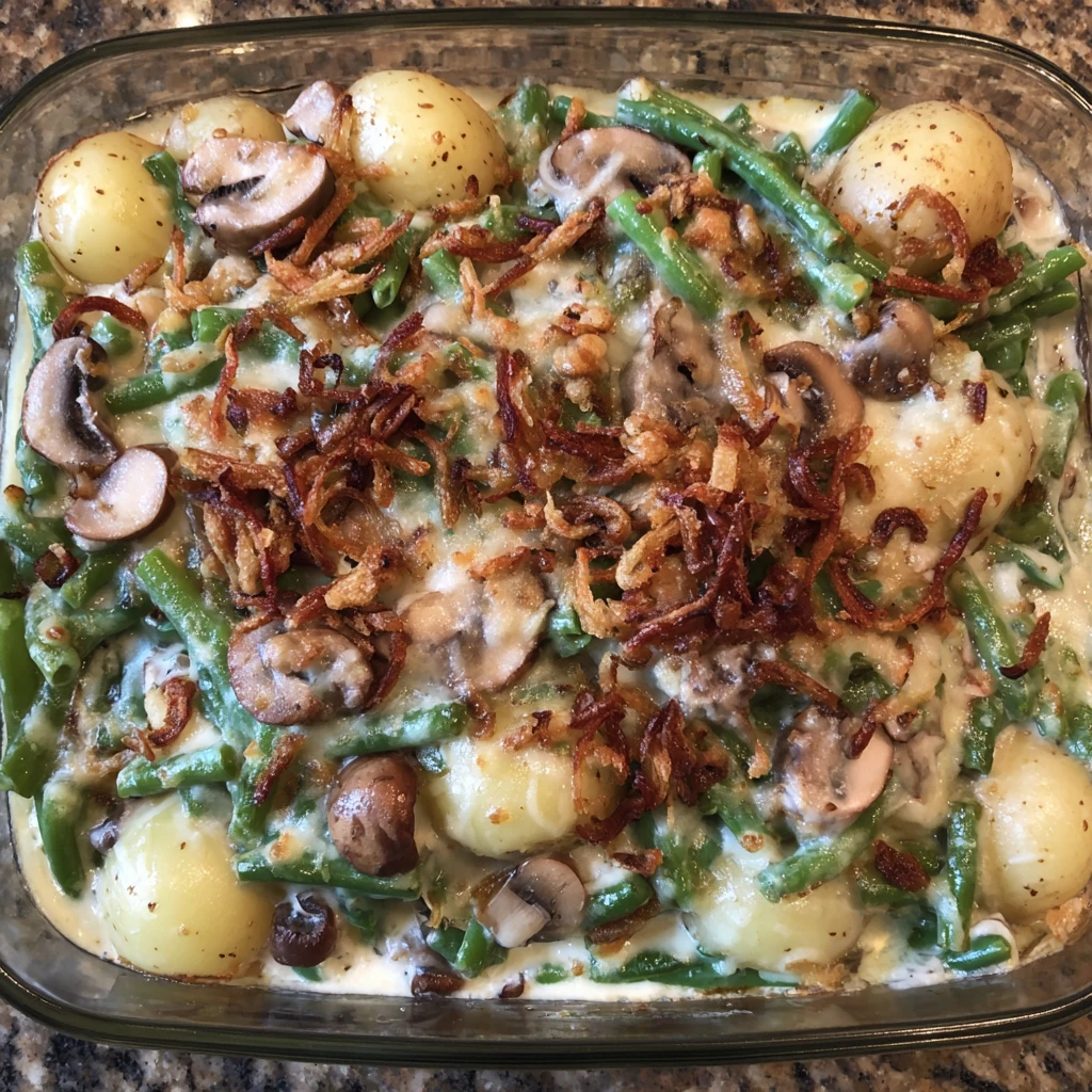 The Ultimate Green Bean Casserole with Potatoes