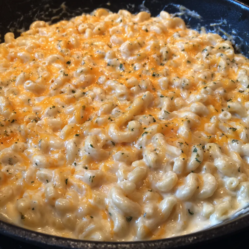 Spoonful of mac and cheese