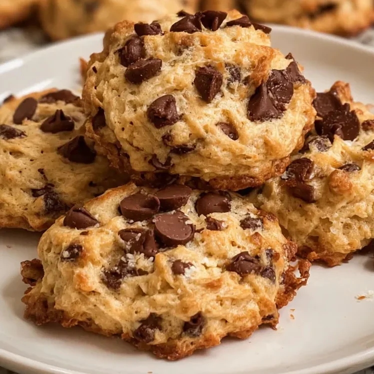 Cookies on baking tray