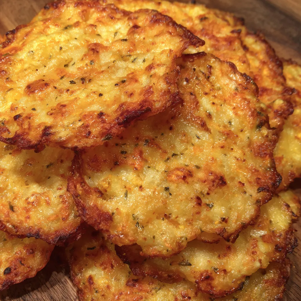 Cottage cheese chips