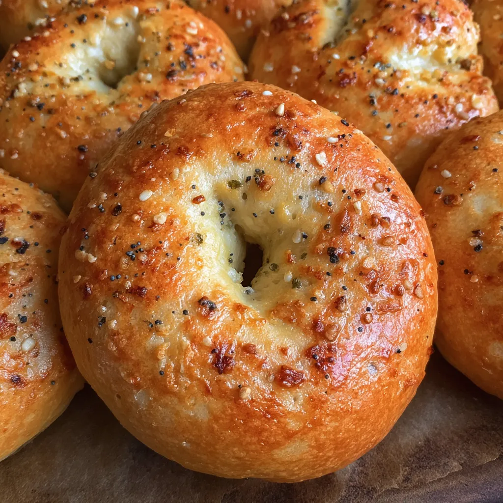 Greek yogurt bagels