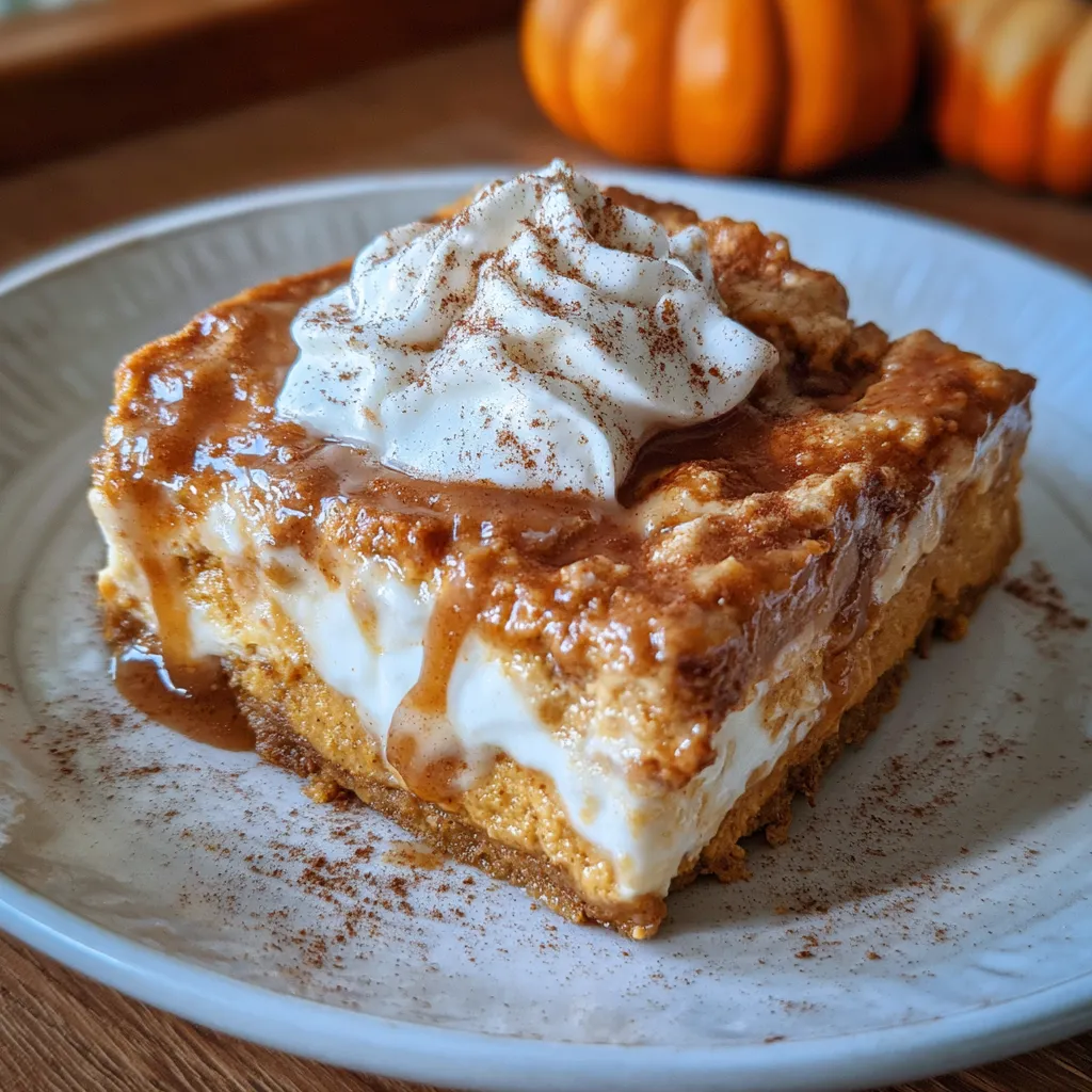 Healthy pumpkin bake in dish