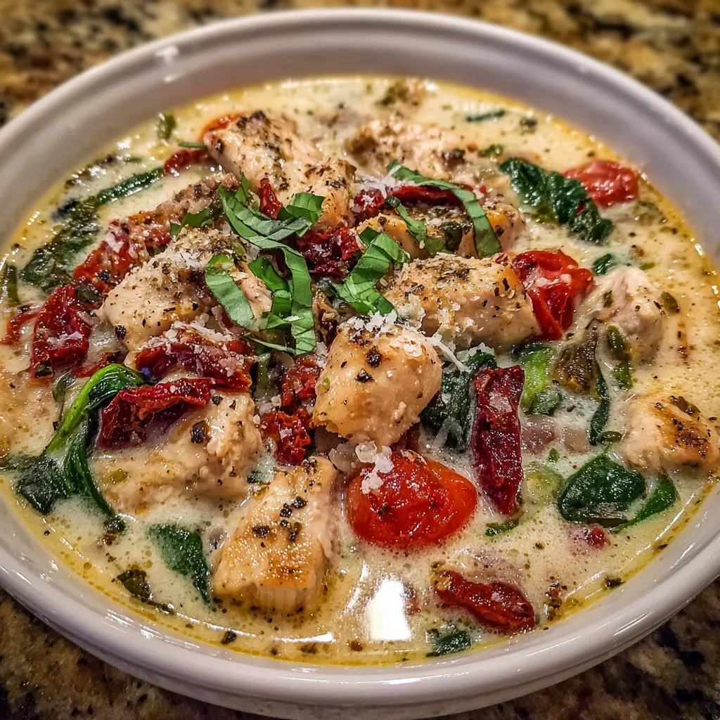 Marry Me Tuscan chicken soup