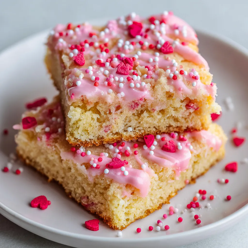 Pan of sugar cookie bars