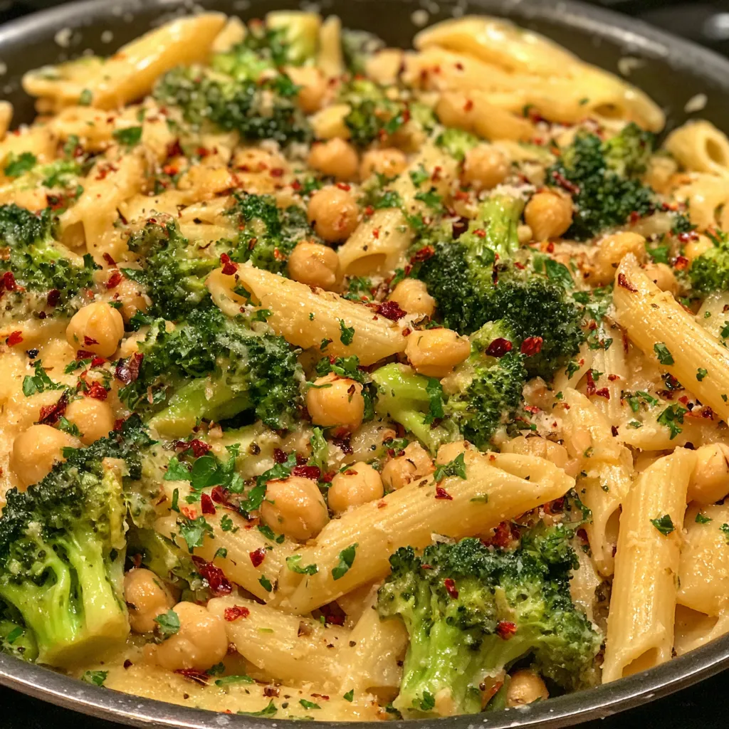 Pasta bowl with broccoli