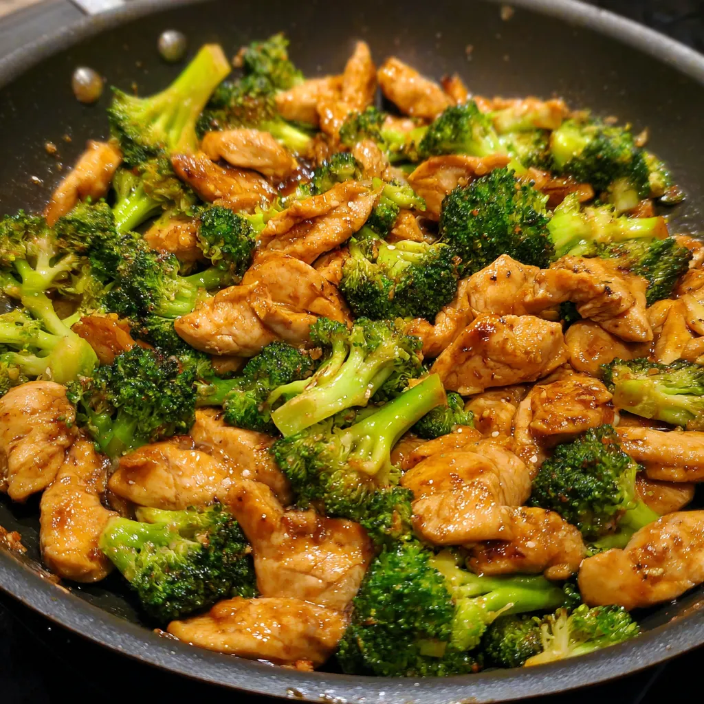 Quick chicken broccoli recipe
