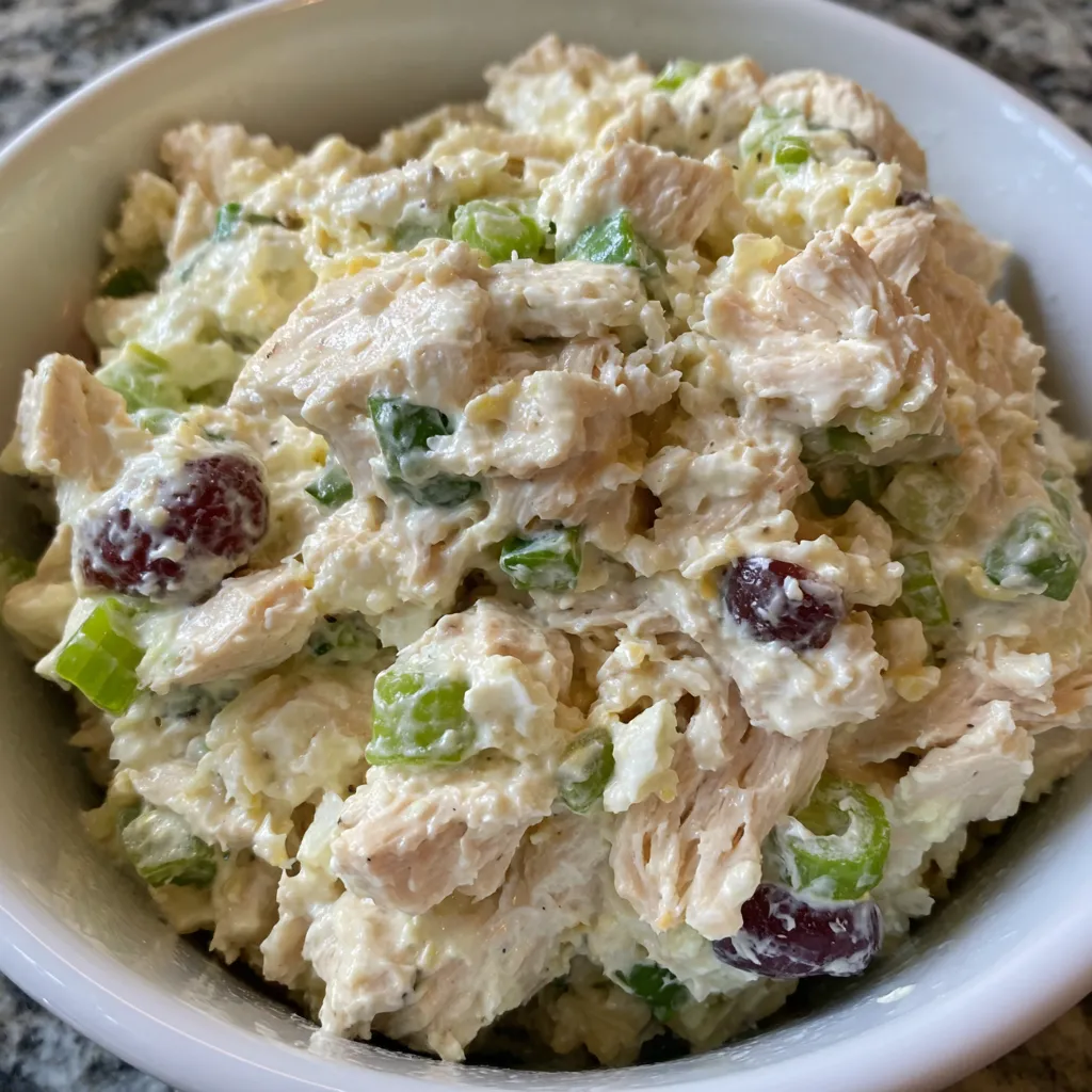 Cottage cheese chicken salad