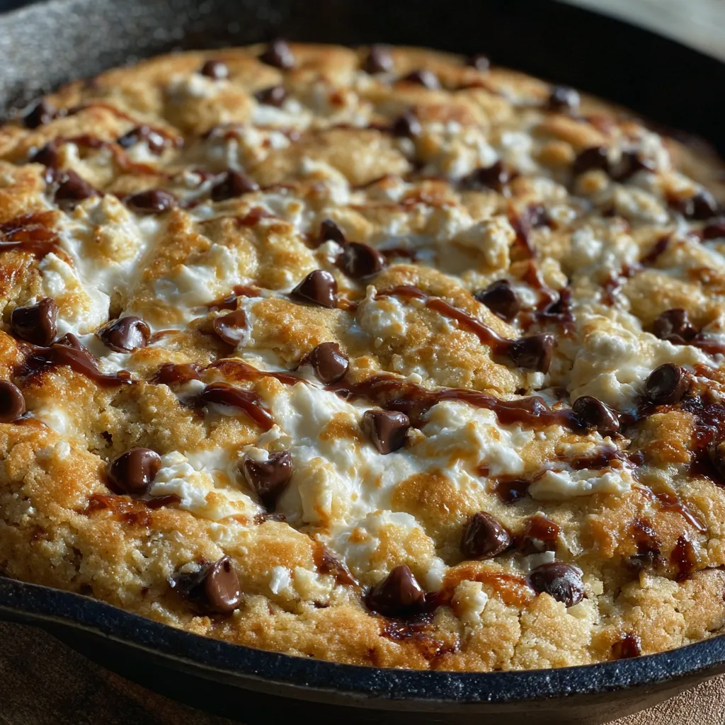 Protein cookie skillet