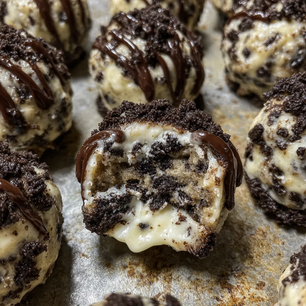 No bake Oreo protein bites