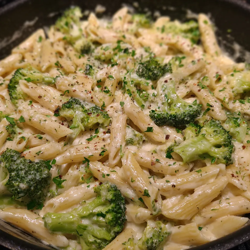 One pot broccoli pasta