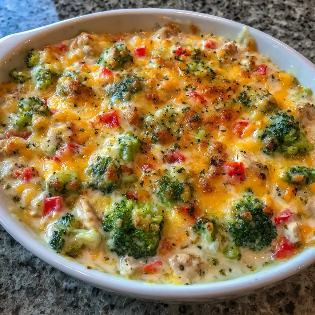 Low carb chicken casserole