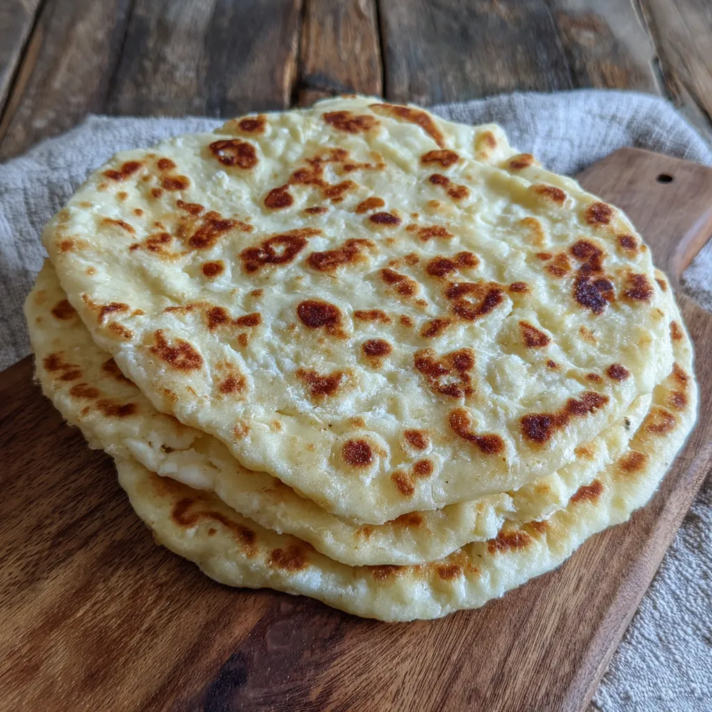 Cottage cheese flatbread