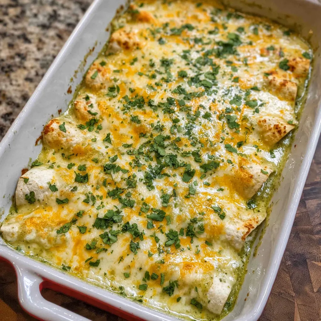 Chicken cream cheese enchiladas