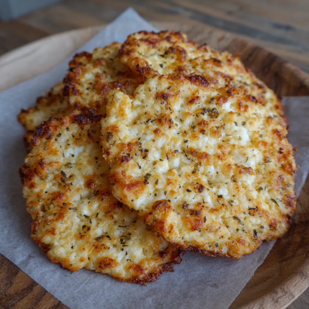 High protein cottage cheese chips