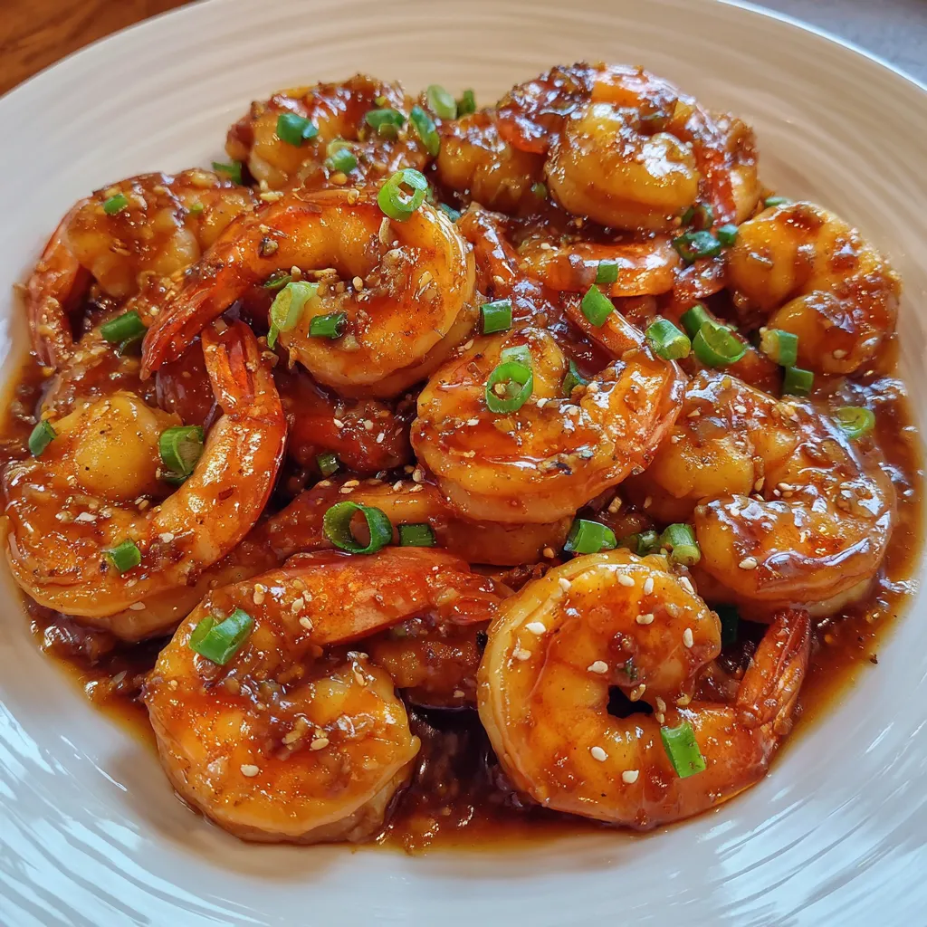 Shrimp in skillet