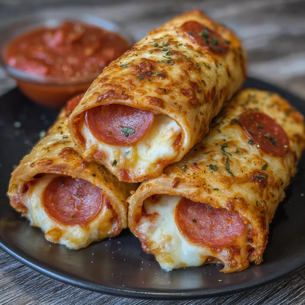 High protein pizza rolls