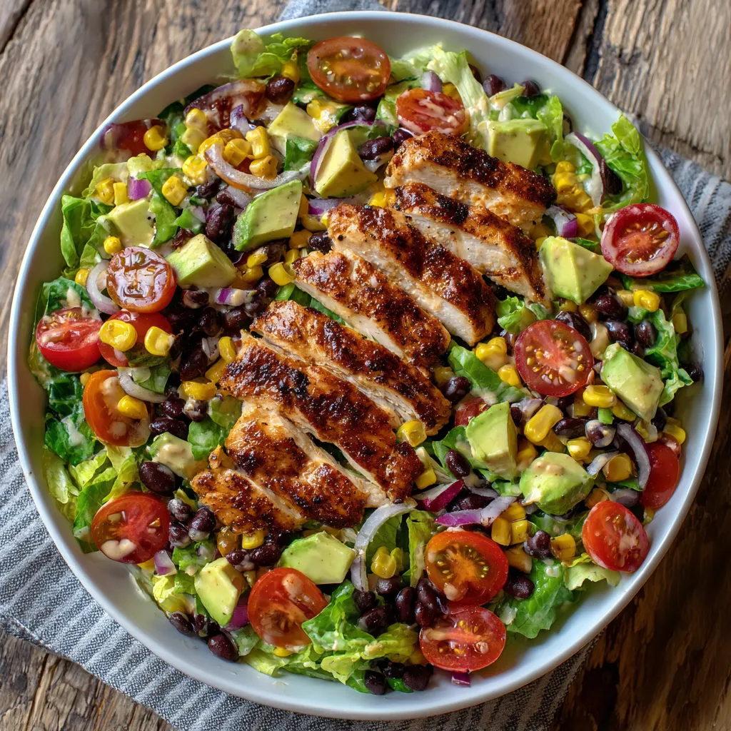 Chicken salad close-up