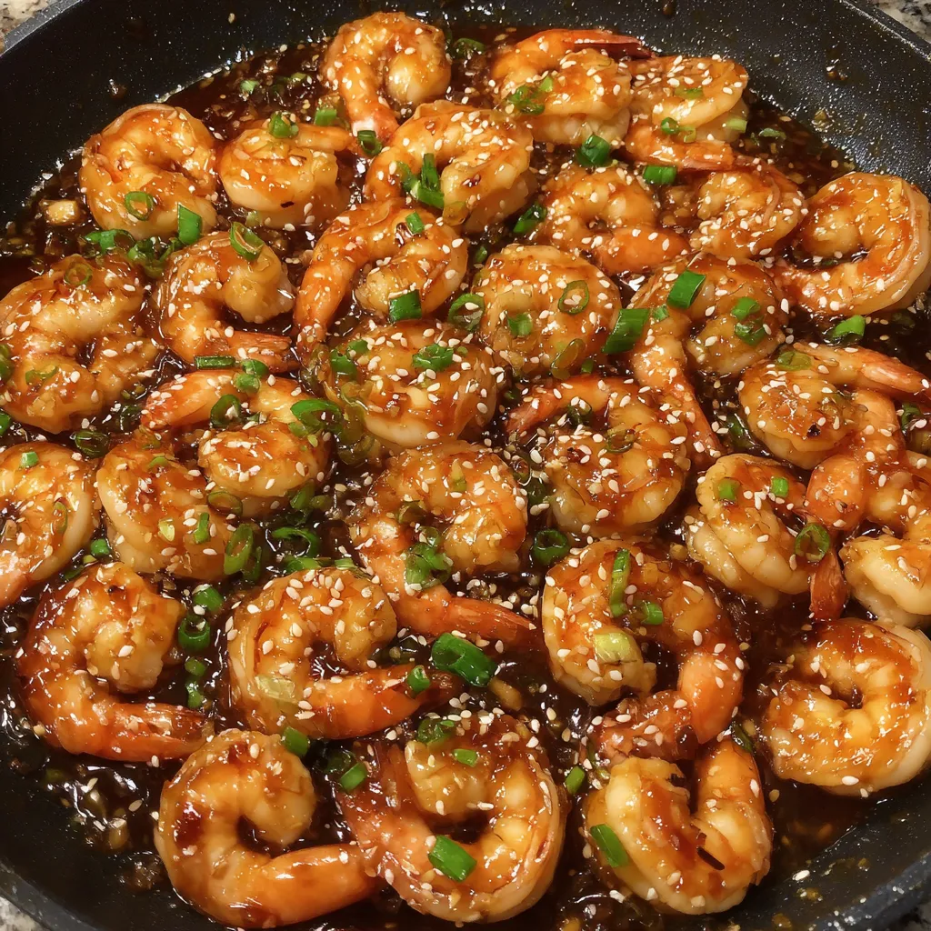 Shrimp served with rice