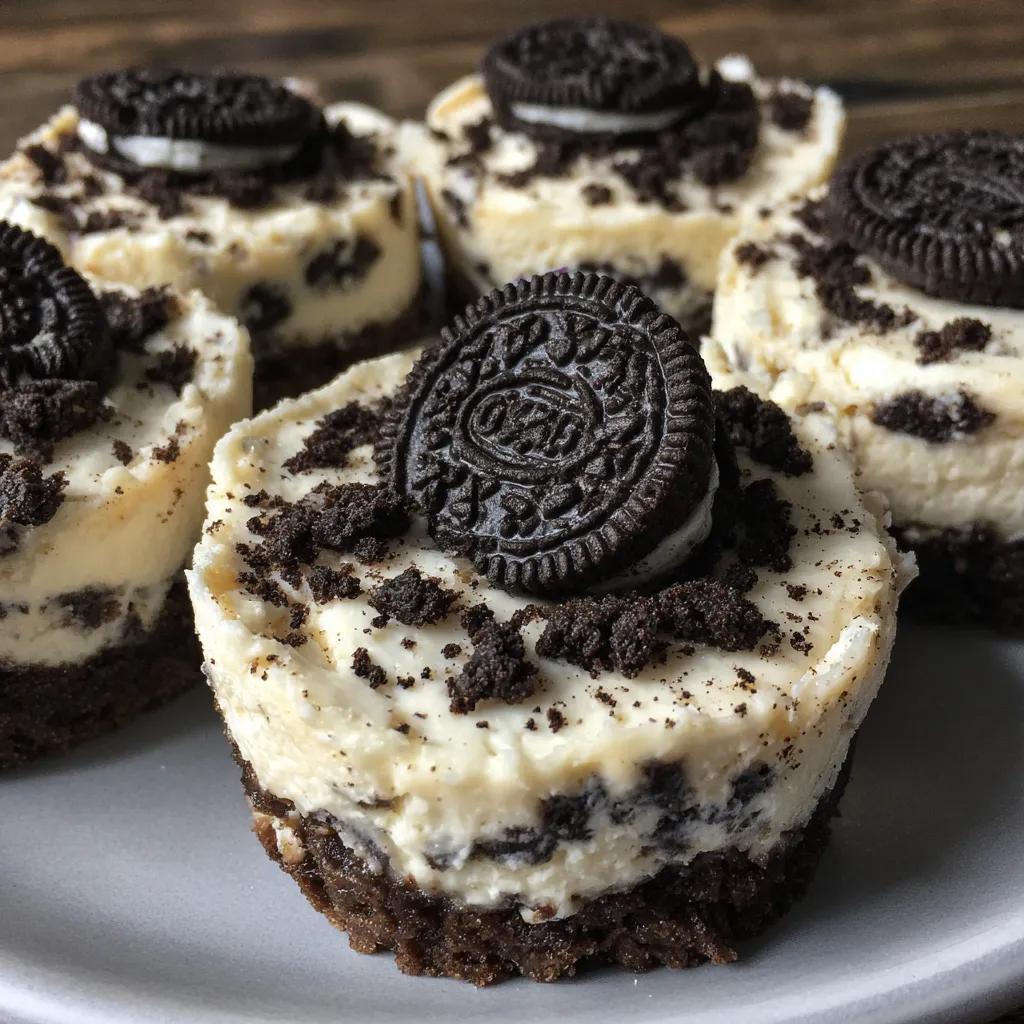 No bake Oreo dessert bites