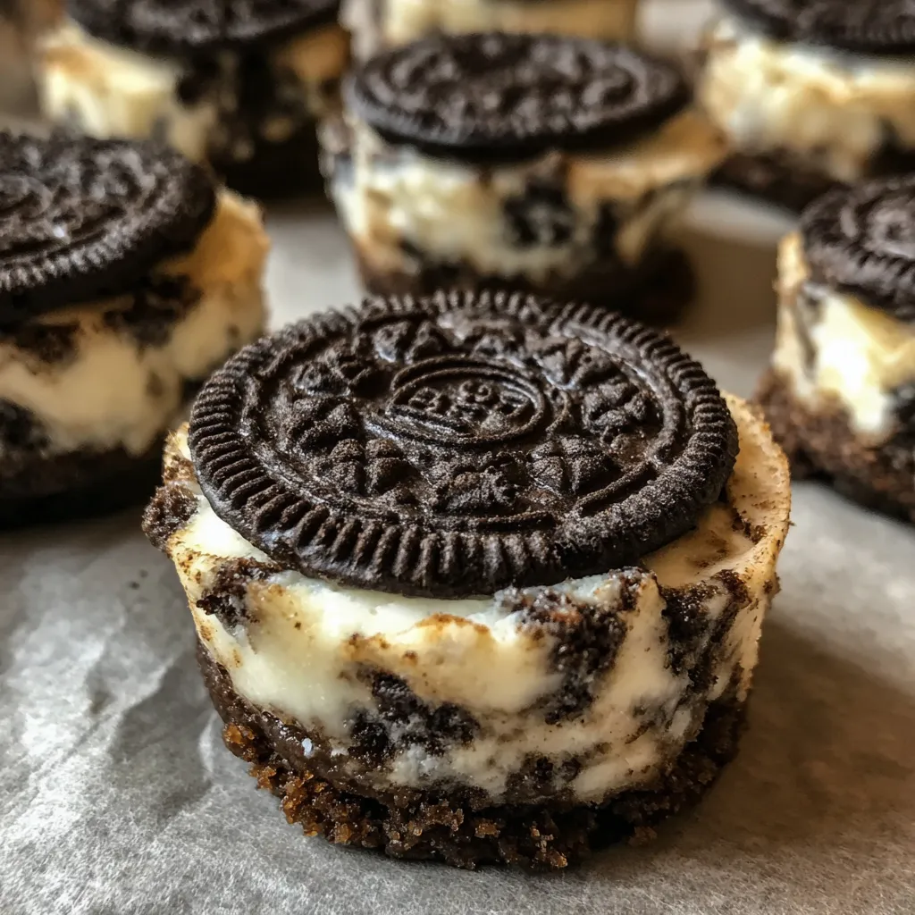 Oreo cheesecake balls on plate