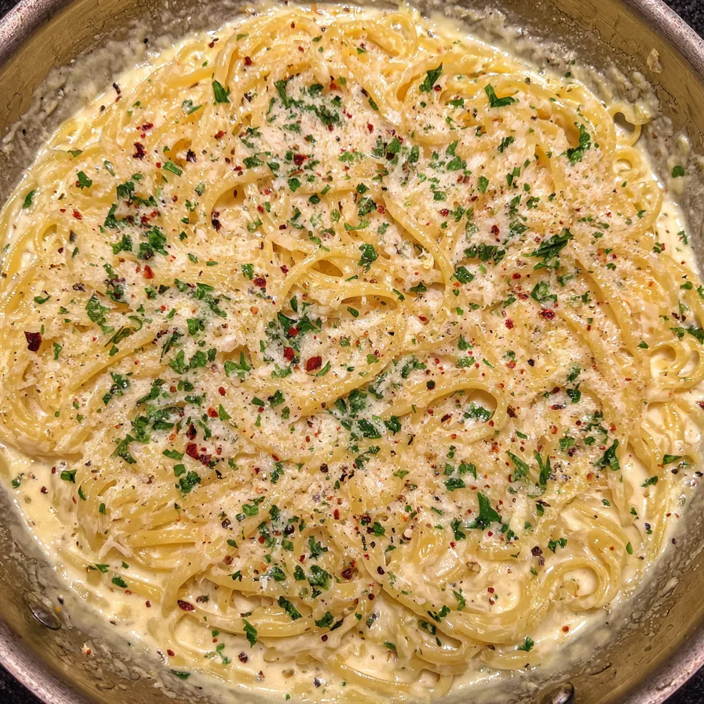 Pasta bowl with parmesan