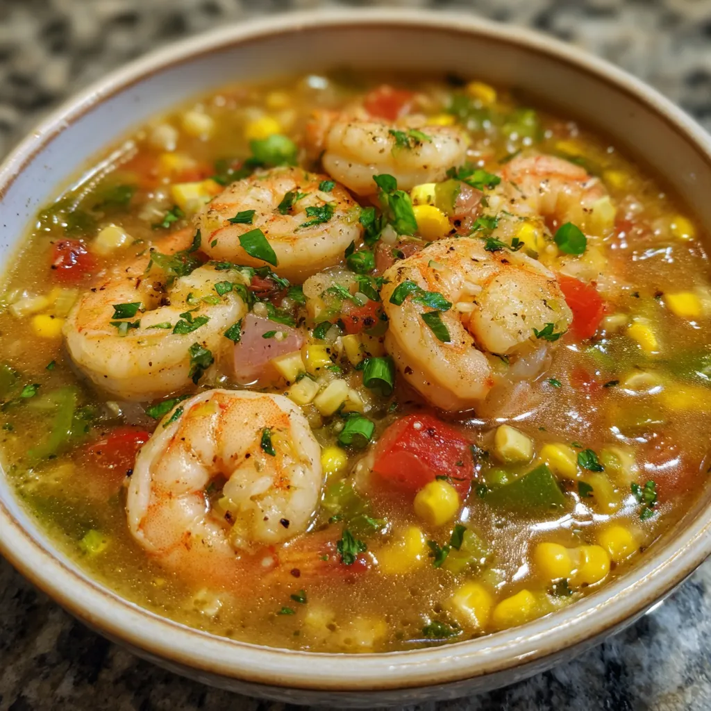 Shrimp corn chowder