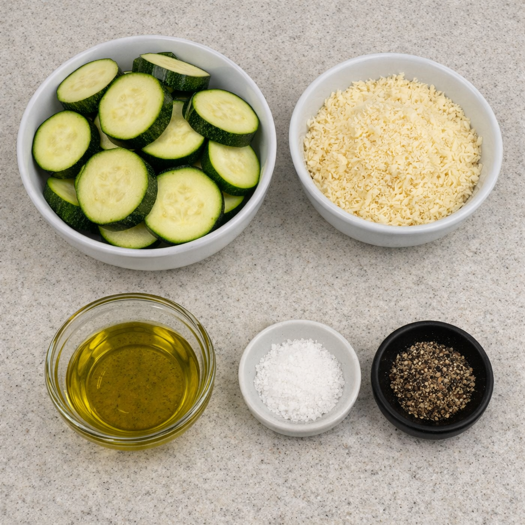 Baked Parmesan Zucchini