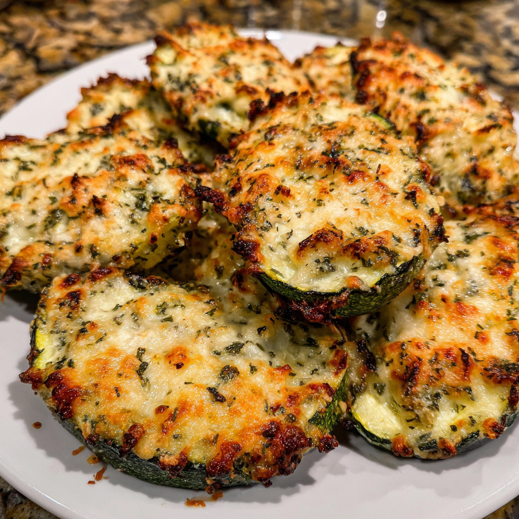 Baked Parmesan Zucchini
