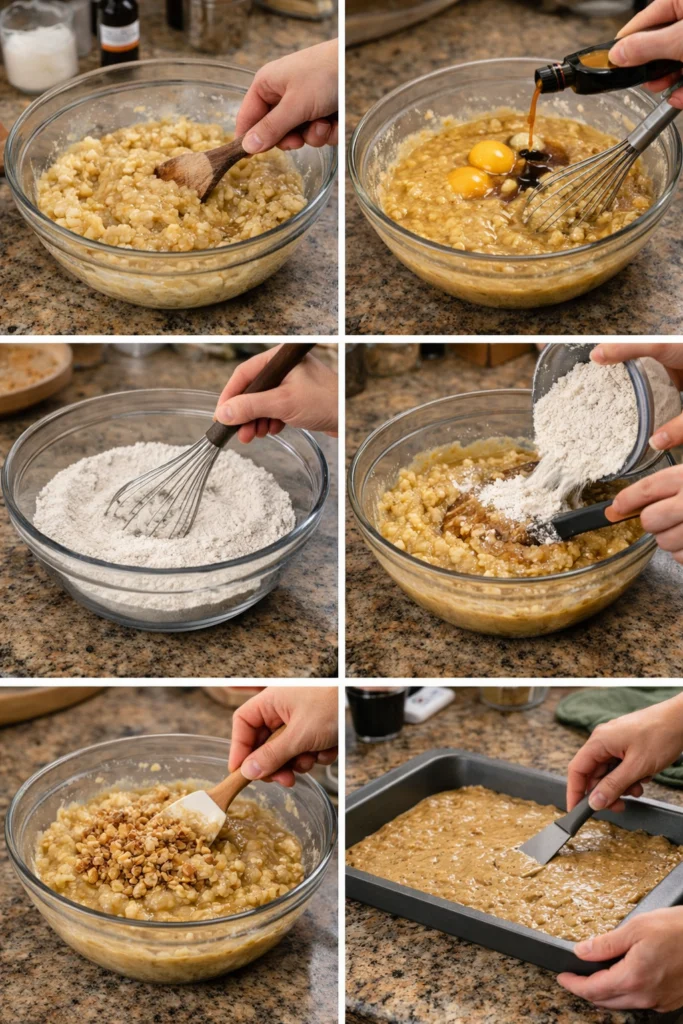 Banana Bread Brownies