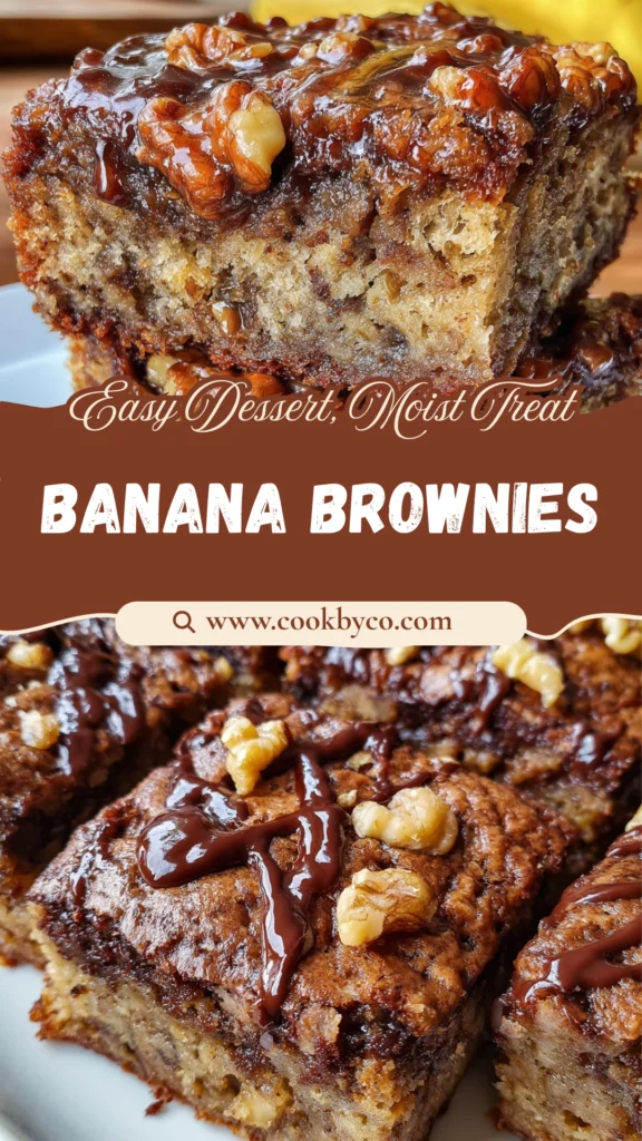 Banana Bread Brownies