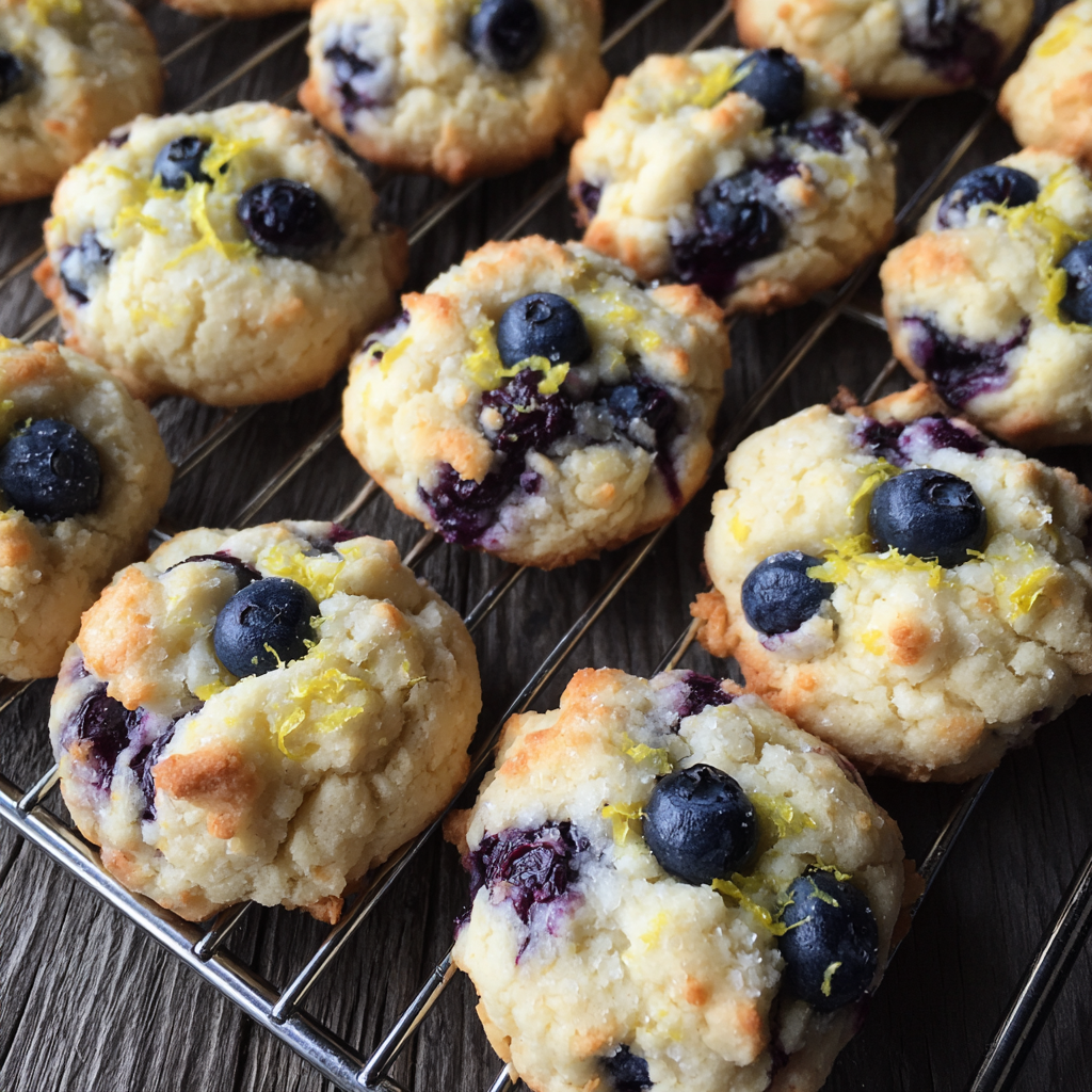 Blueberry Lemon Heaven Cookies