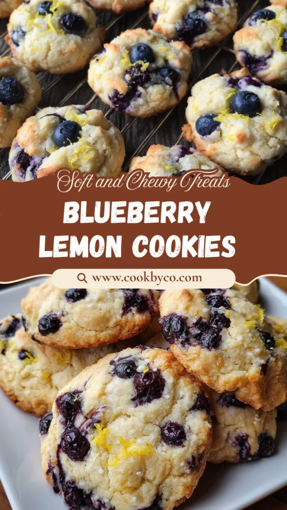 Blueberry Lemon Heaven Cookies