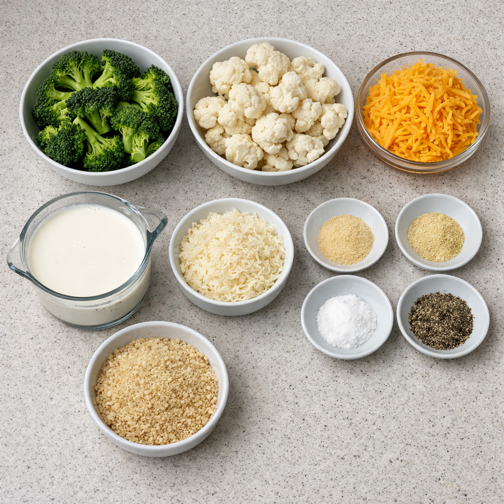 Broccoli and Cauliflower Casserole