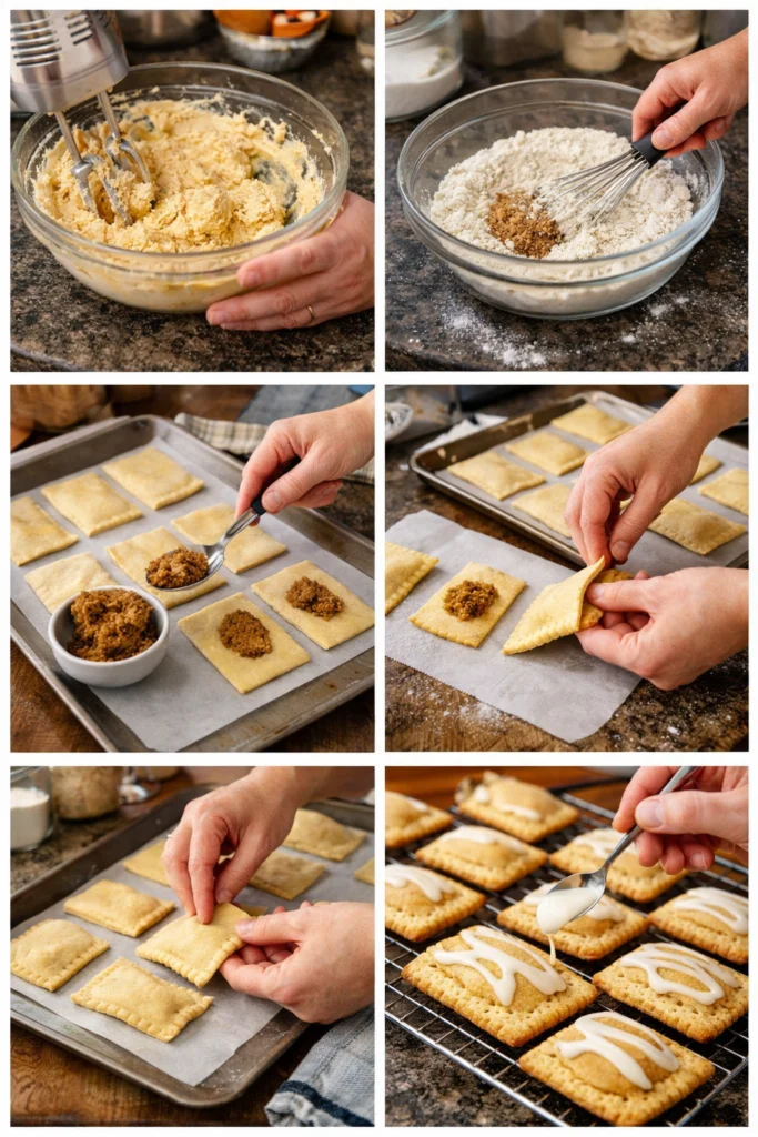 Brown Sugar Pop Tart Cookies