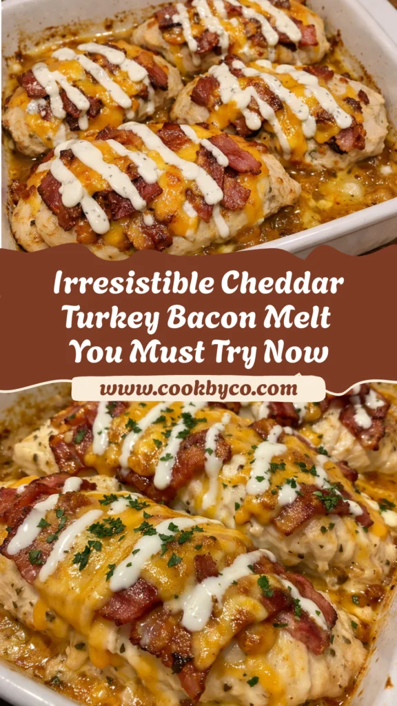 Cheddar Turkey Bacon Melt