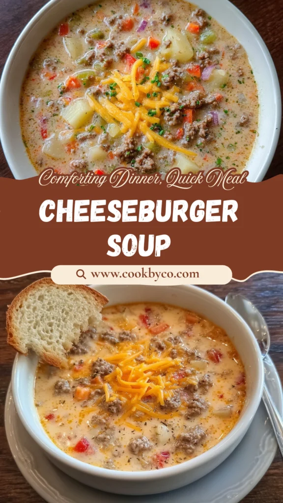 Cheeseburger Soup