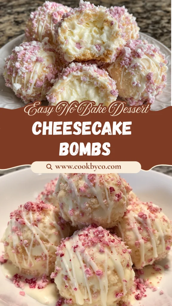 Cheesecake Bombs