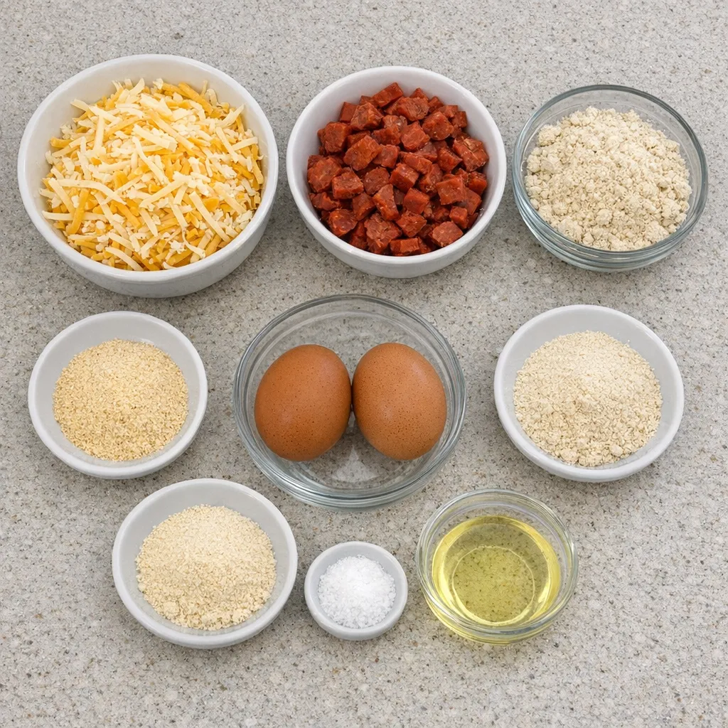 Cheesy Beef Pepperoni Bites