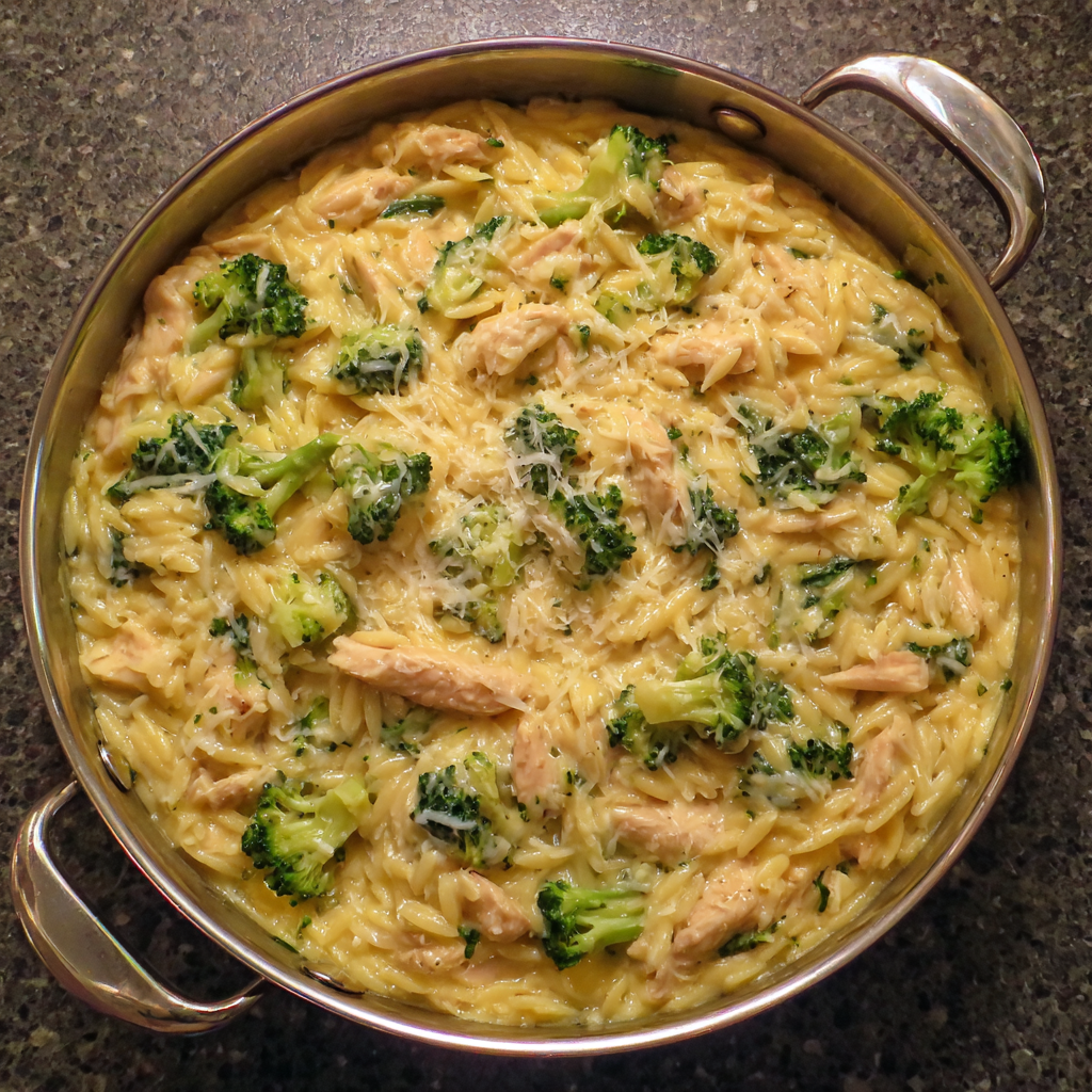 Cheesy Chicken Broccoli Orz