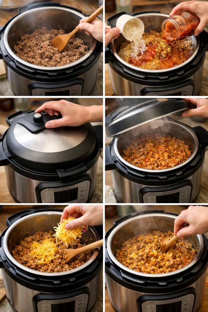Cheesy Taco Ground Beef and Rice