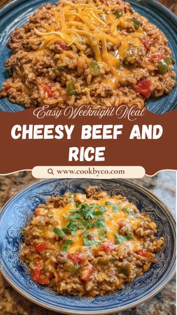 Cheesy Taco Ground Beef and Rice