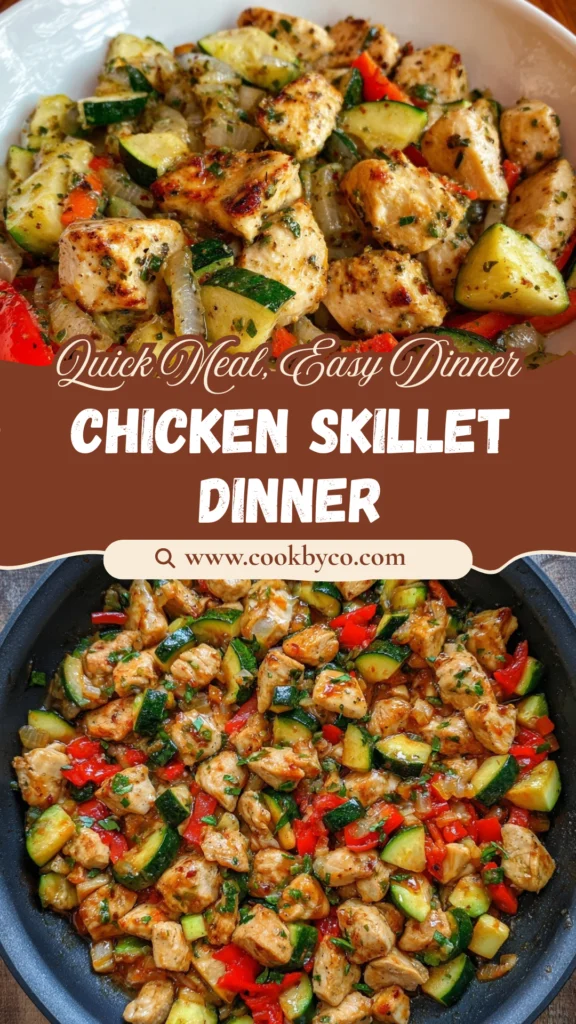 Chicken and Zucchini Skillet