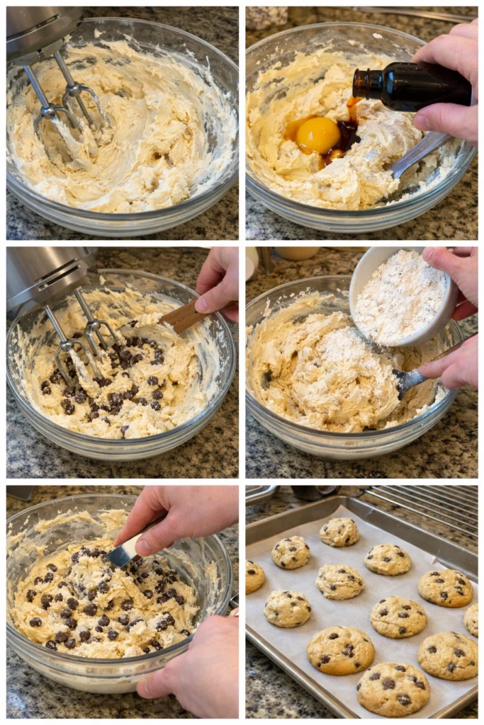 Chocolate Chip Cheesecake Cookies