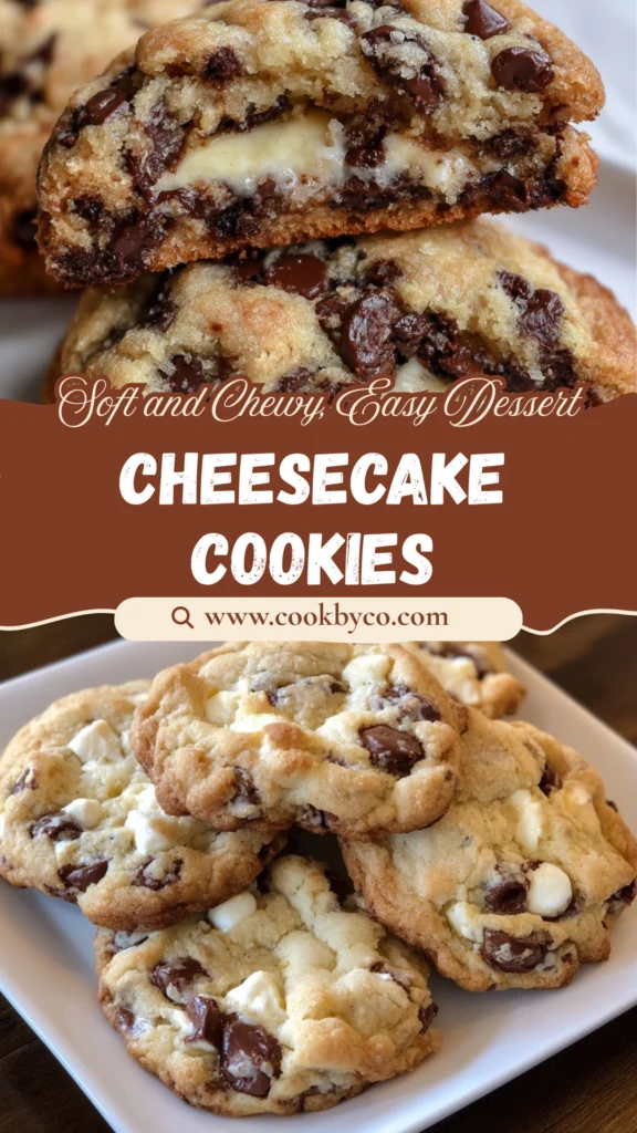 Chocolate Chip Cheesecake Cookies
