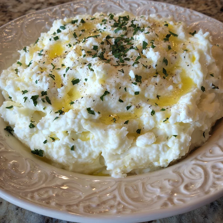 Cottage Cheese Mashed Potatoes